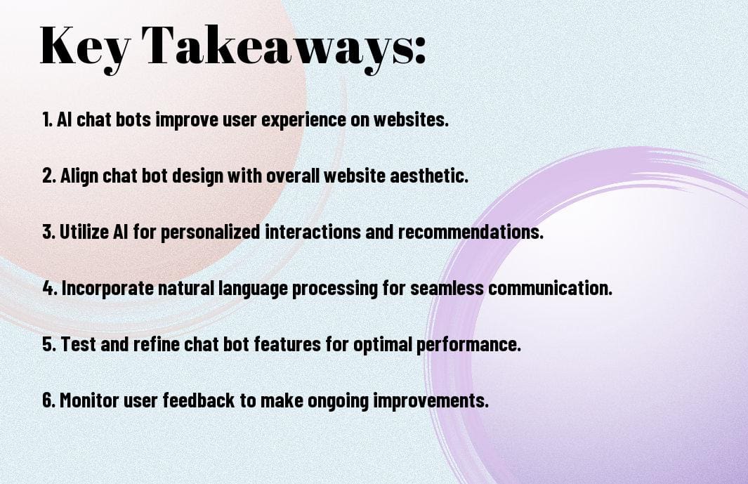 expert advice on combining website design with ai chat bot features for maximum impact 3 website design and ai chat bot synergy qyp